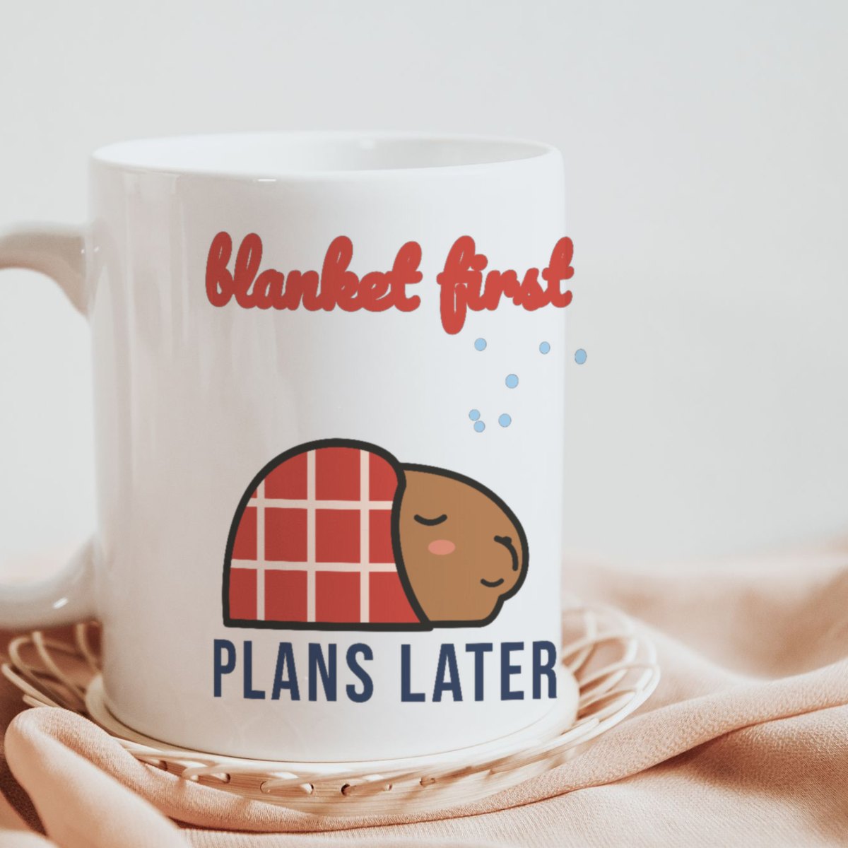 Blanket First, Plans Later Mug, photo 2
