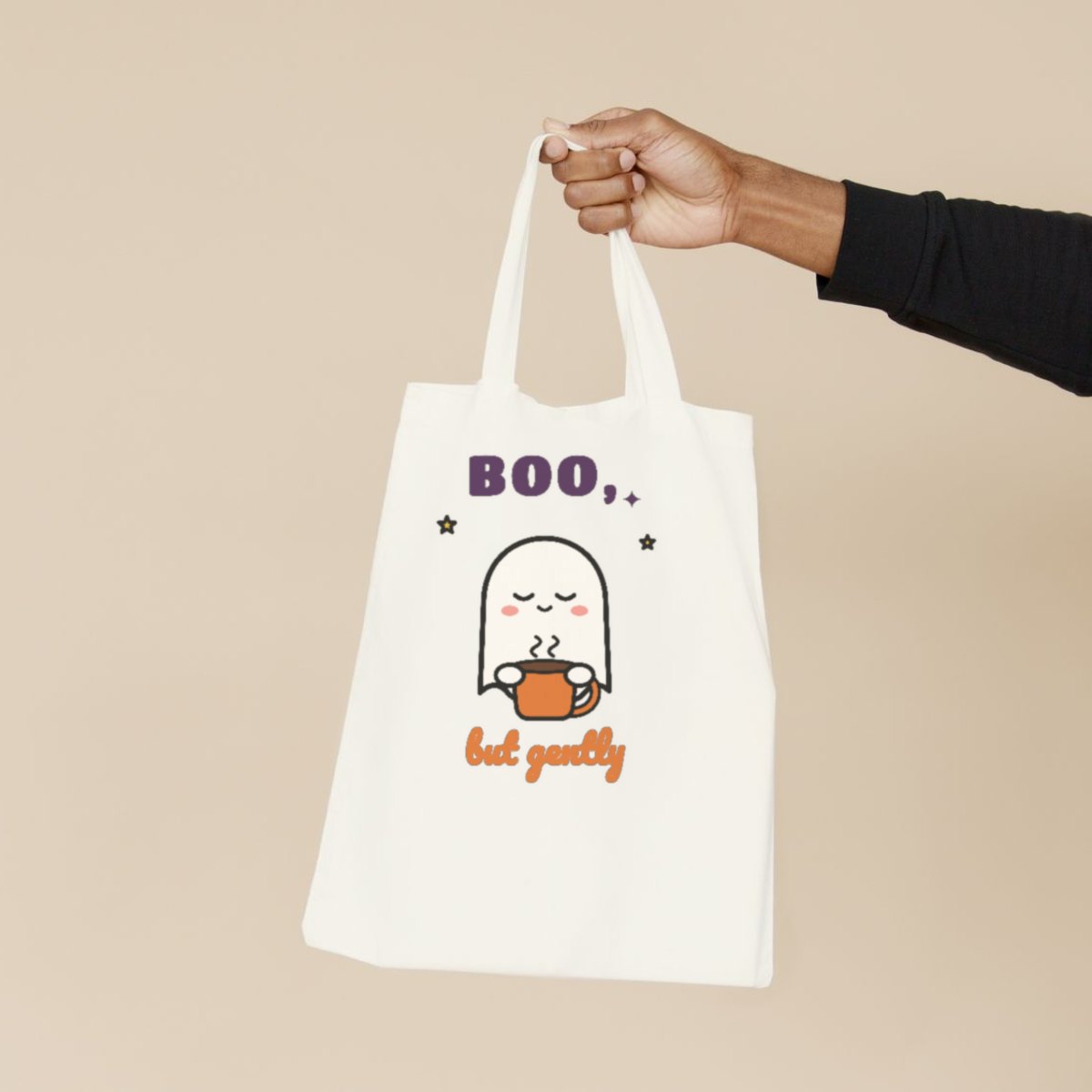 Boo, but Gently Tote Bag, photo 3