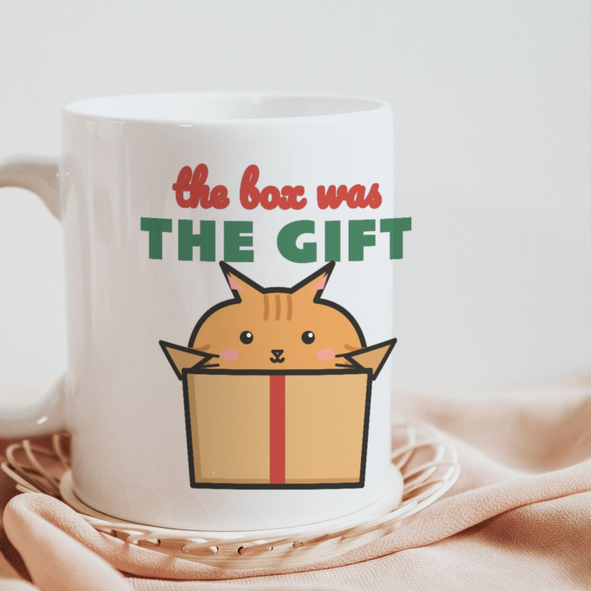The Box Was the Gift Mug, photo 2