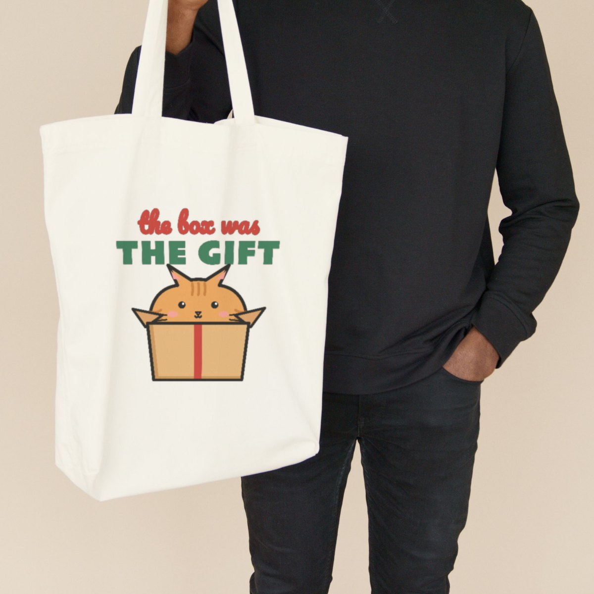 The Box Was the Gift Tote Bag, photo 2
