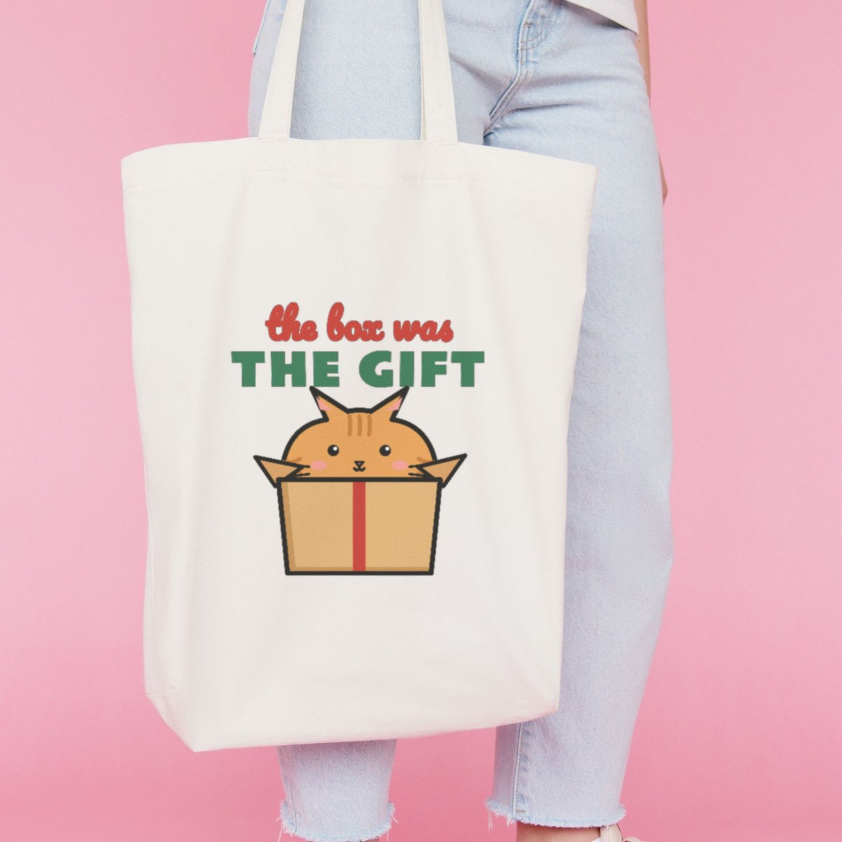 The Box Was the Gift Tote Bag, photo 3