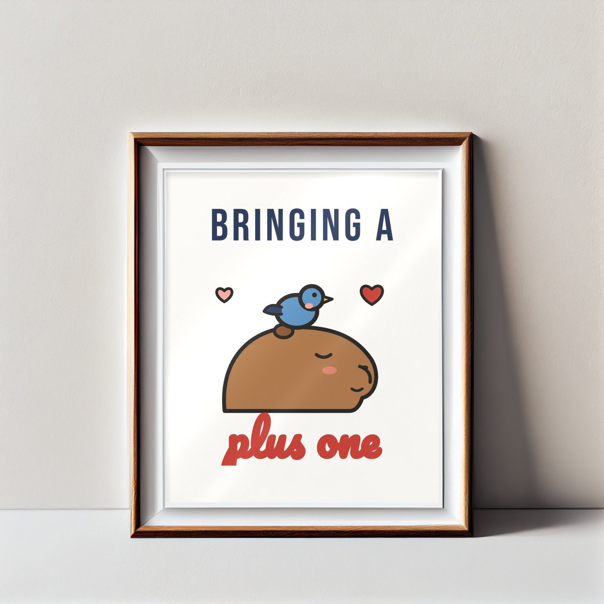 Bringing a Plus One Art Print, photo 2