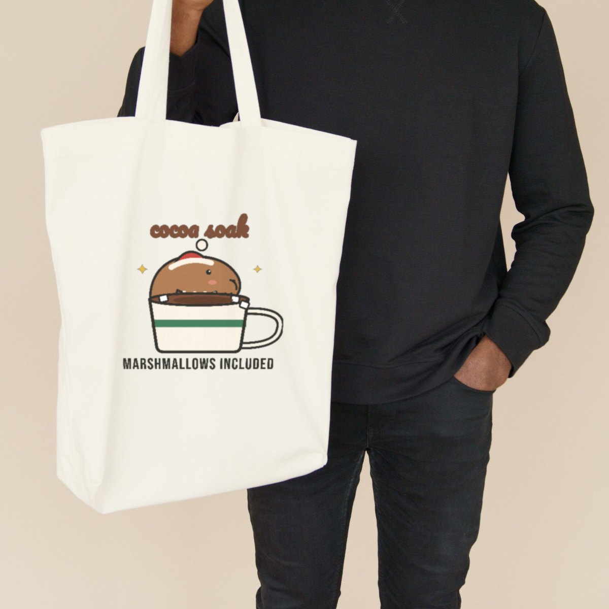 Cocoa Soak Tote Bag, photo 3