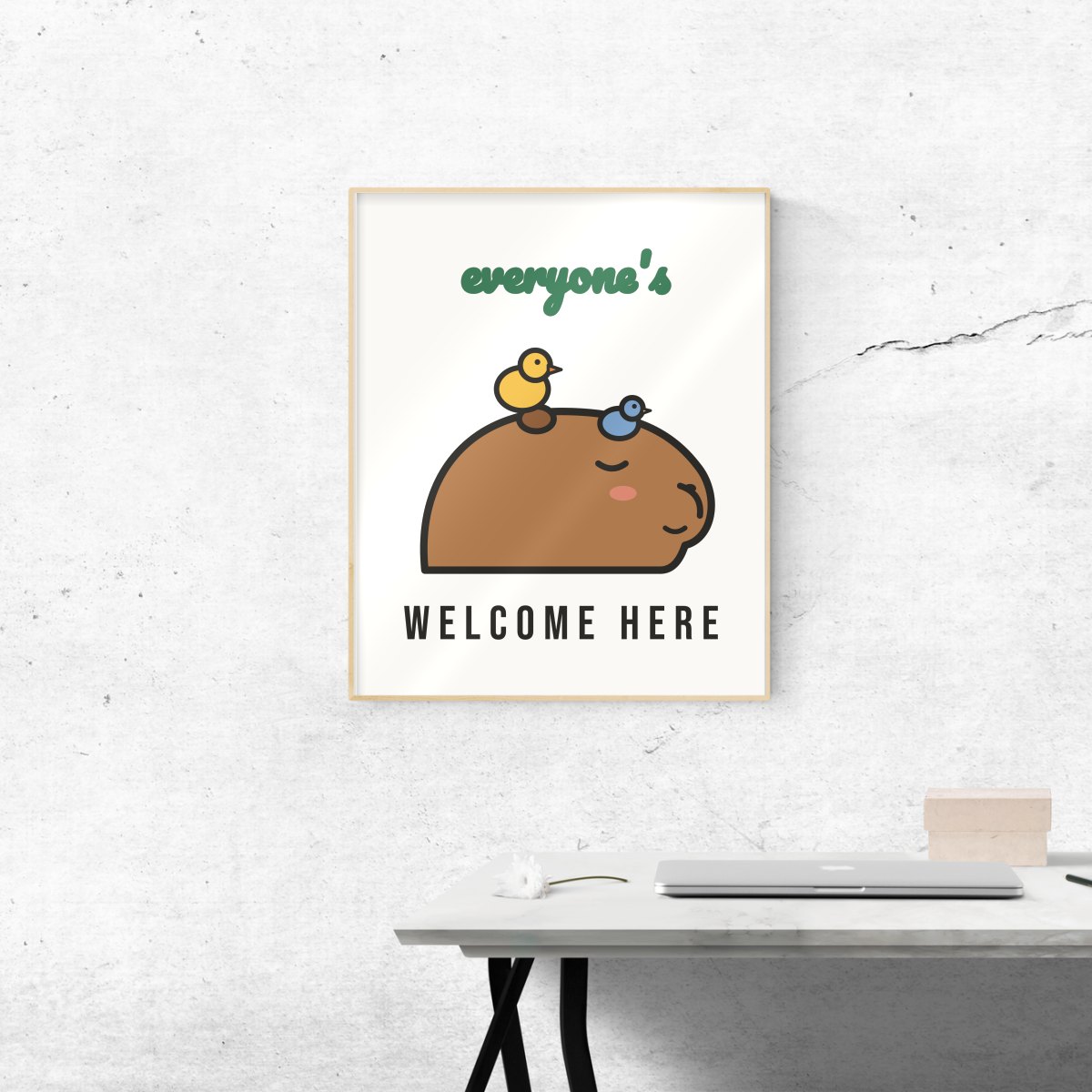 Everyone's Welcome Here Art Print, photo 2