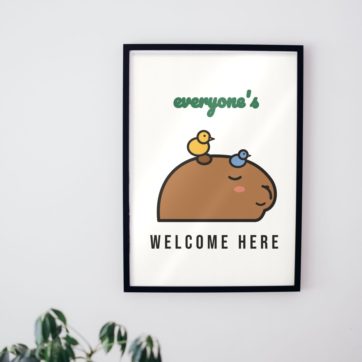 Everyone's Welcome Here Art Print, photo 3