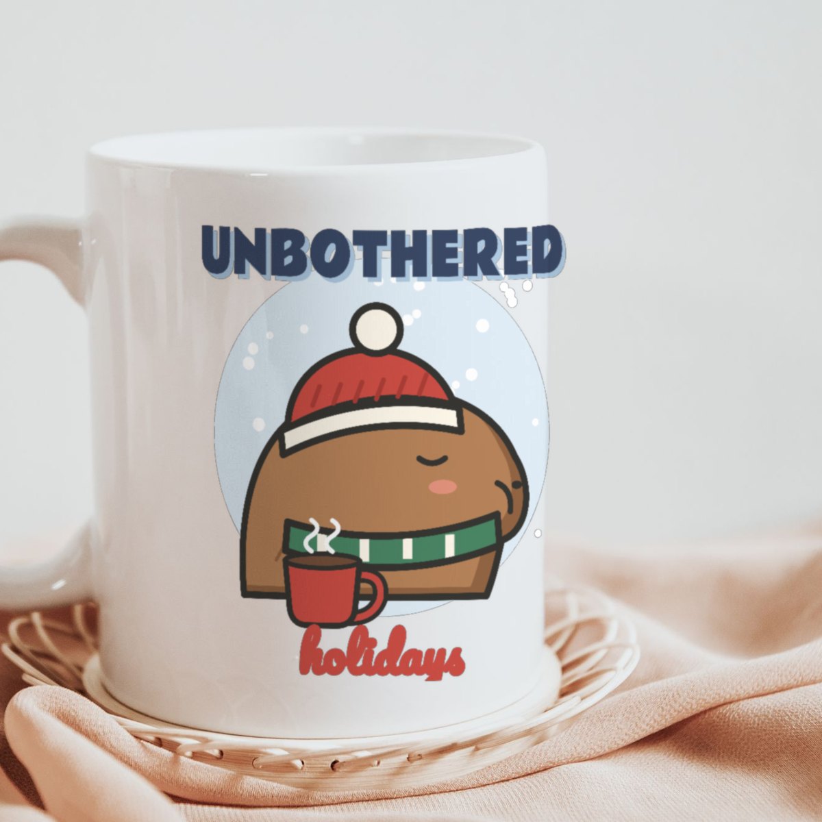 Unbothered Holidays Mug, photo 2