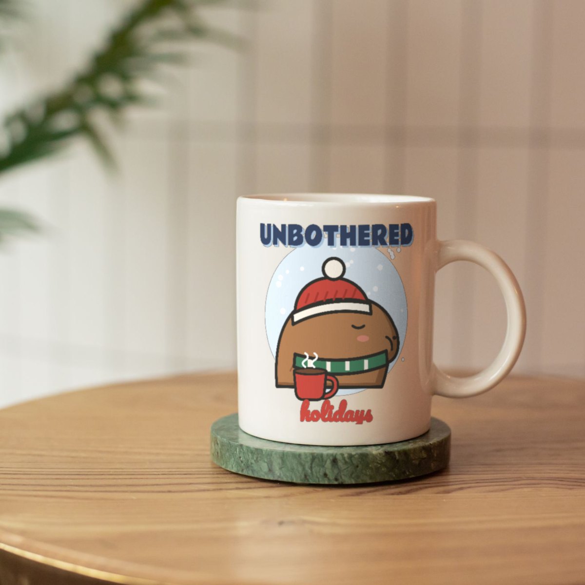 Unbothered Holidays Mug, photo 3