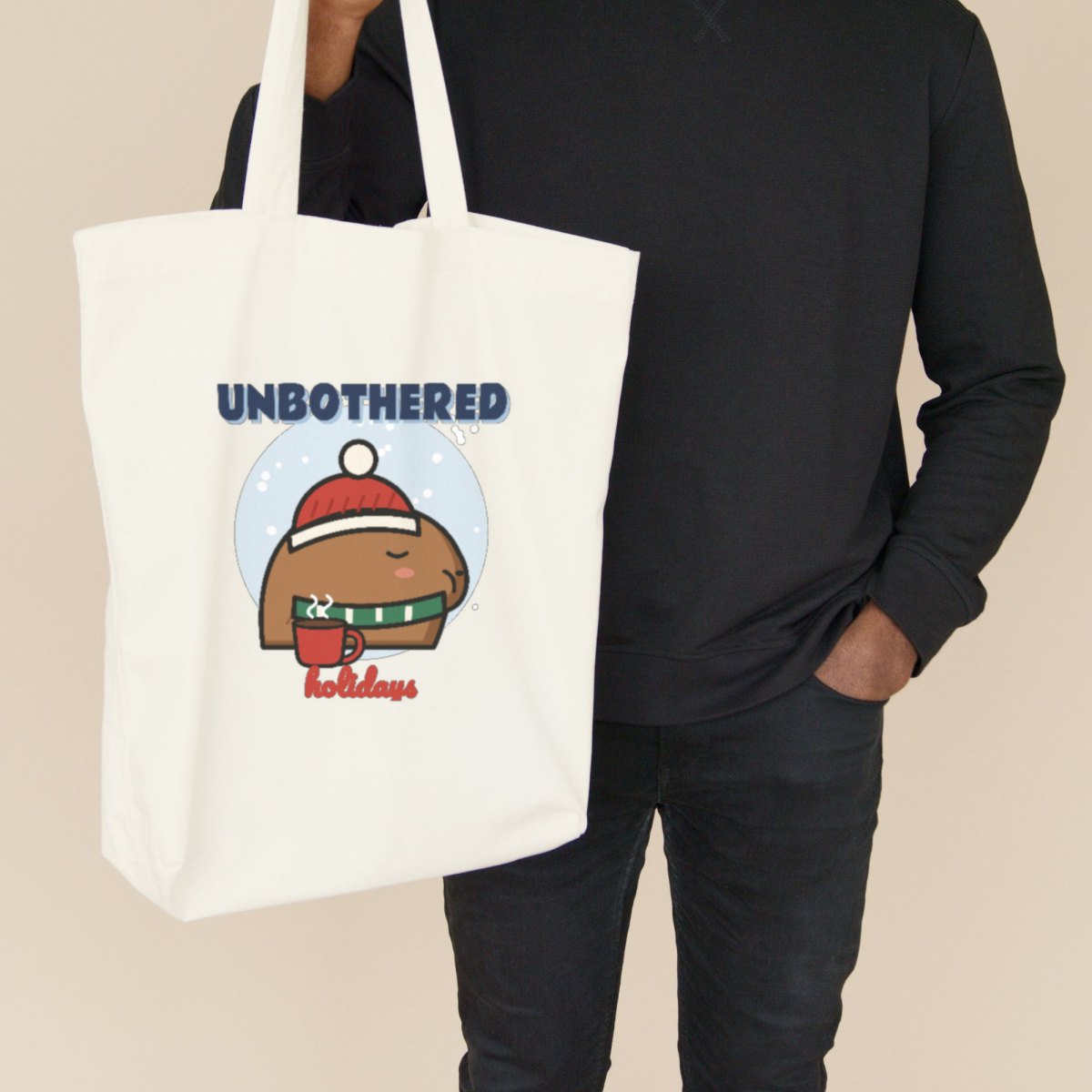 Unbothered Holidays Tote Bag, photo 2