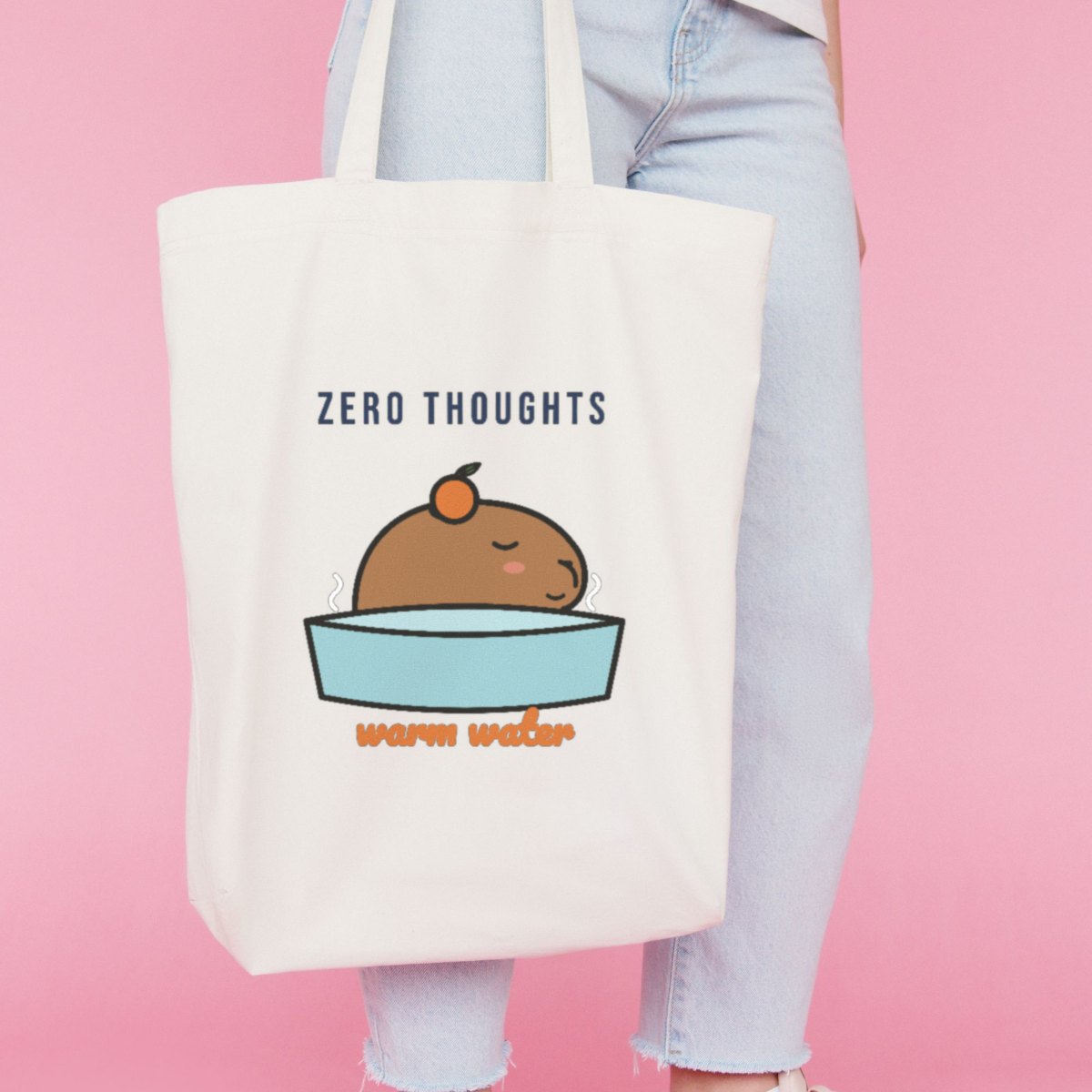 Zero Thoughts, Warm Water Tote Bag, photo 3