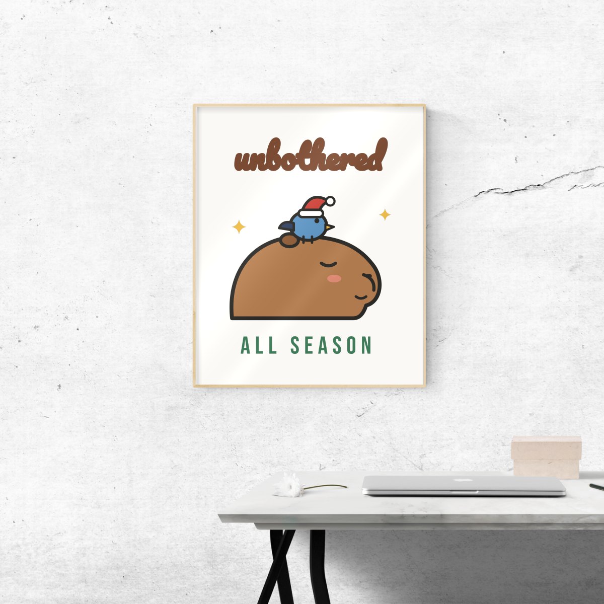Unbothered, All Season Art Print, photo 2