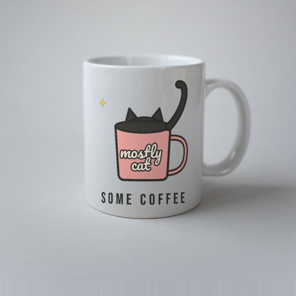 Mostly Cat, Some Coffee Mug, photo 2