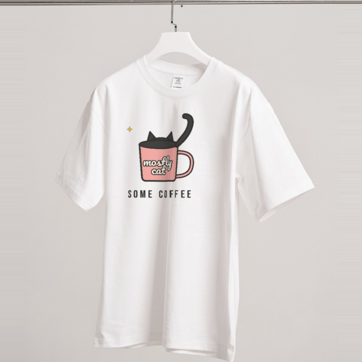 Mostly Cat, Some Coffee Tee, photo 2