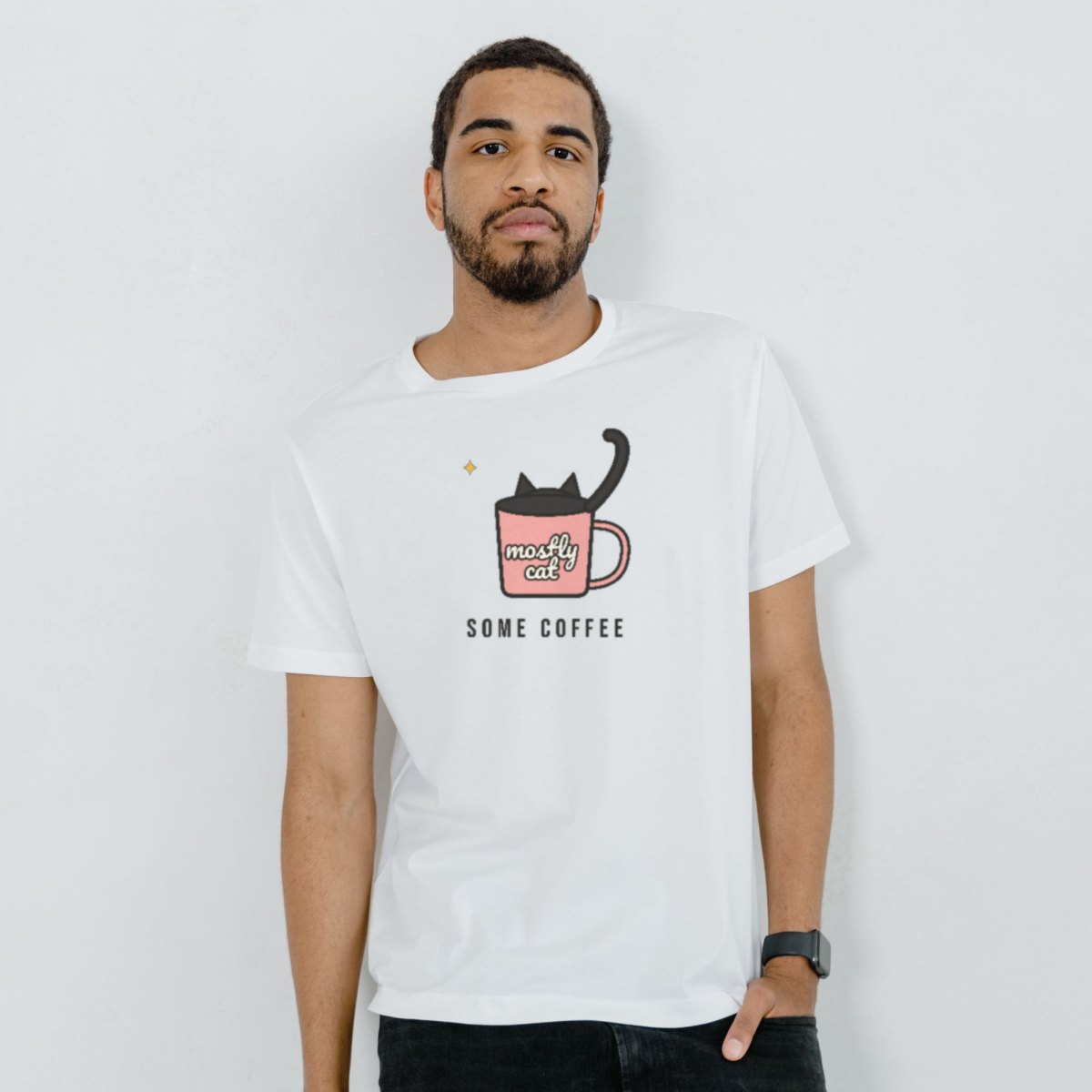 Mostly Cat, Some Coffee Tee, photo 3