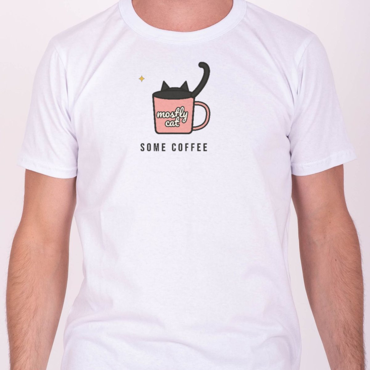 Mostly Cat, Some Coffee Tee, photo 4
