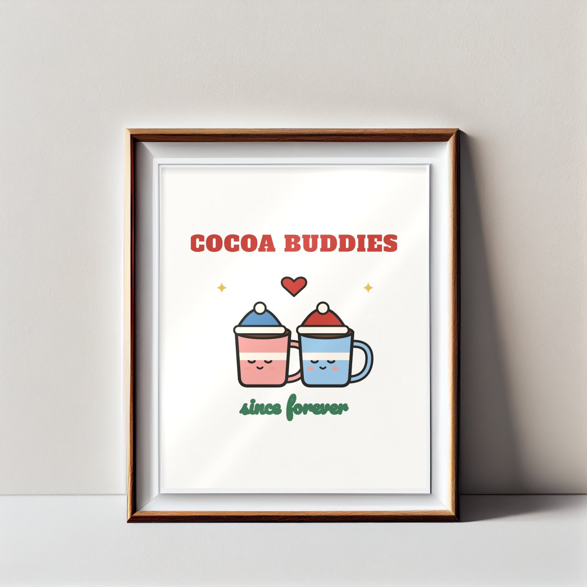 Cocoa Buddies Art Print, photo 3