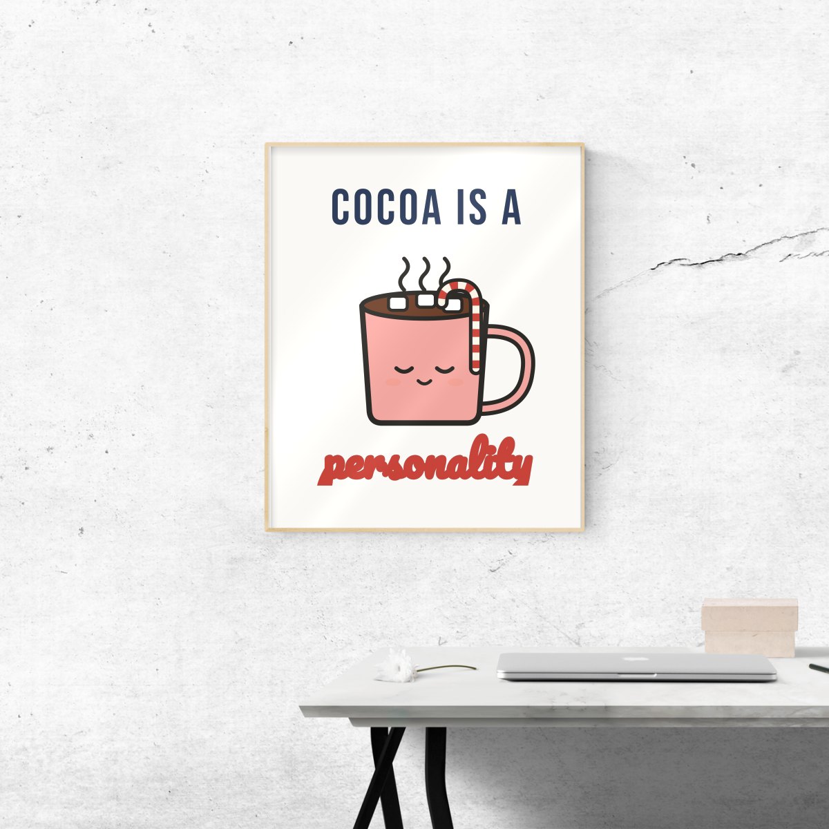 Cocoa Is a Personality Art Print, photo 2