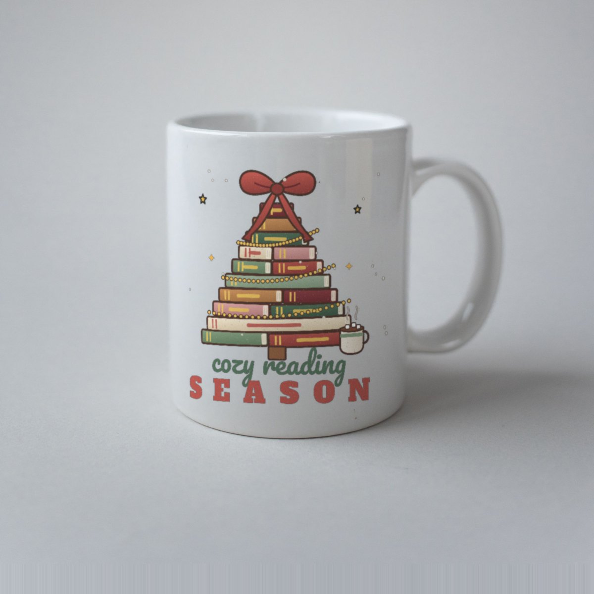 Cozy Reading Season Mug in white