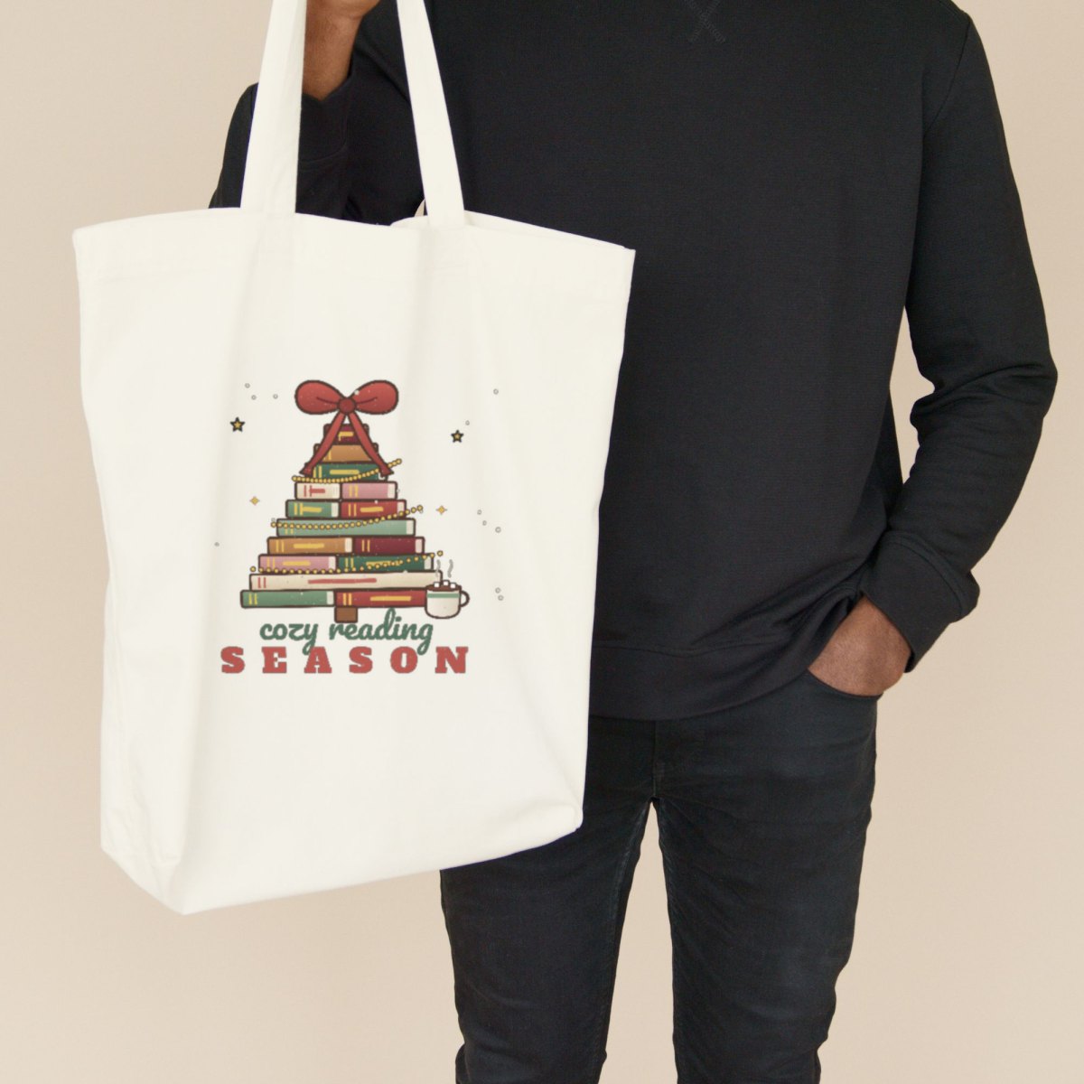 Cozy Reading Season Tote Bag, photo 2