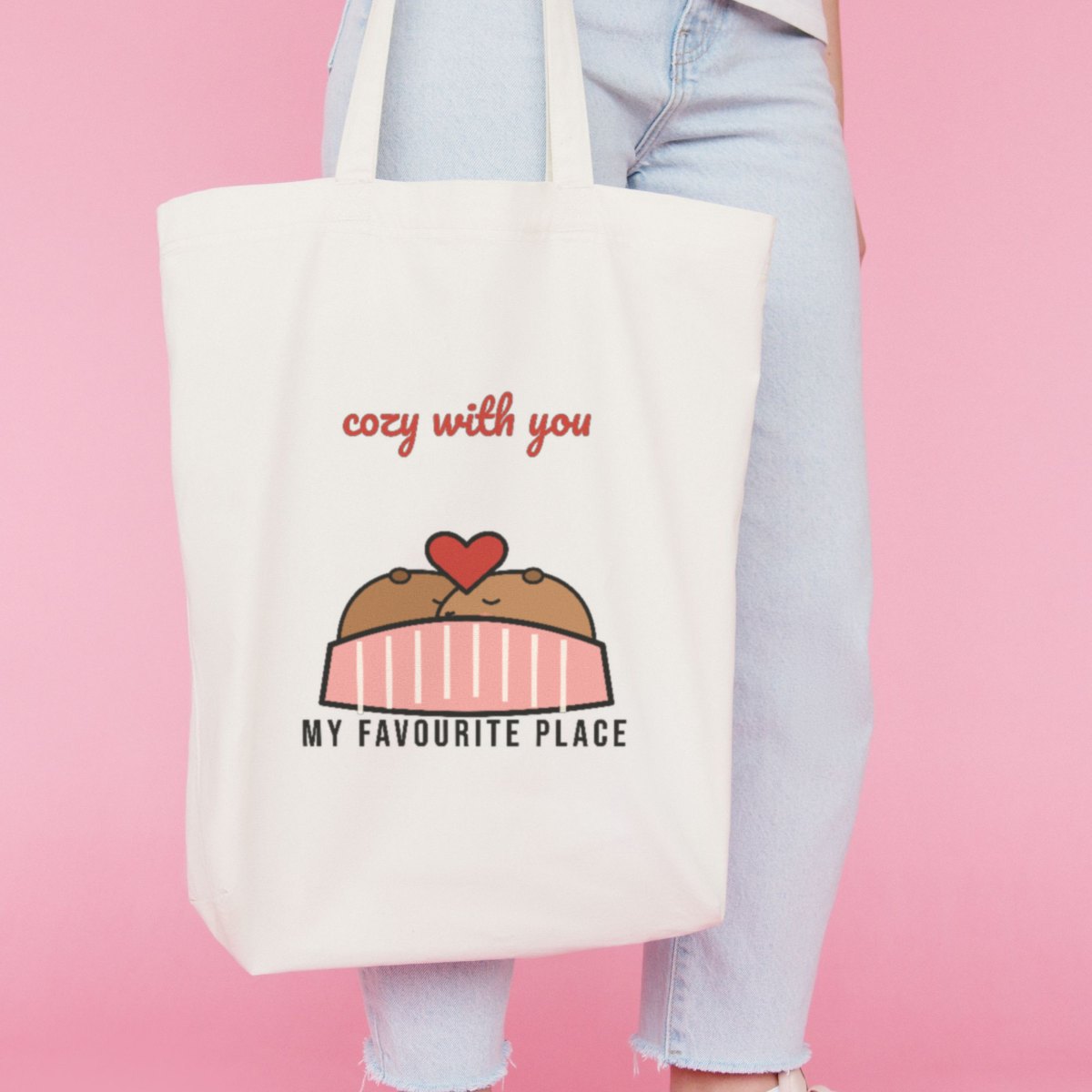 Cozy With You Tote Bag, photo 2