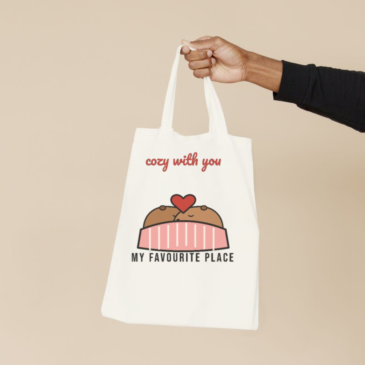 Cozy With You Tote Bag, photo 3