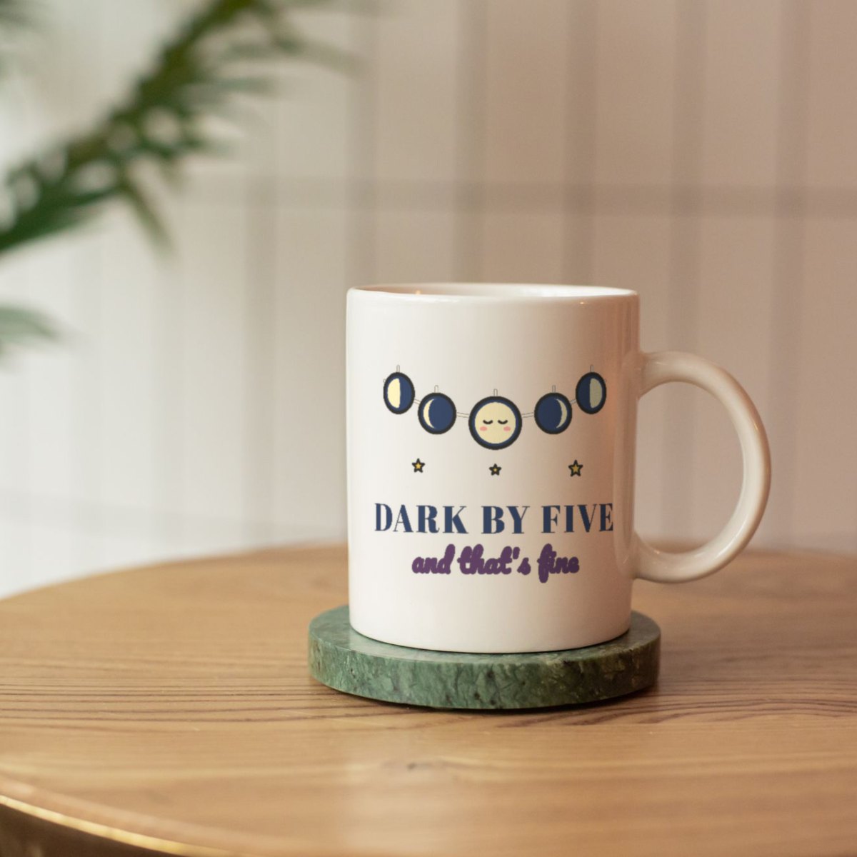 Dark by Five Mug, photo 2