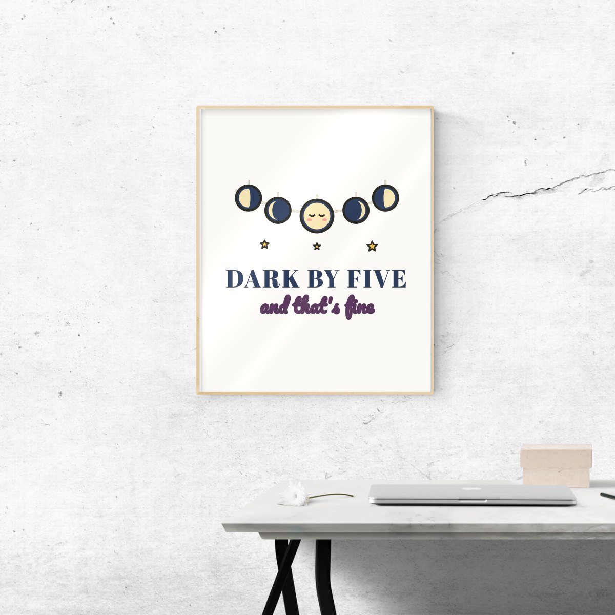 Dark by Five Art Print, photo 2
