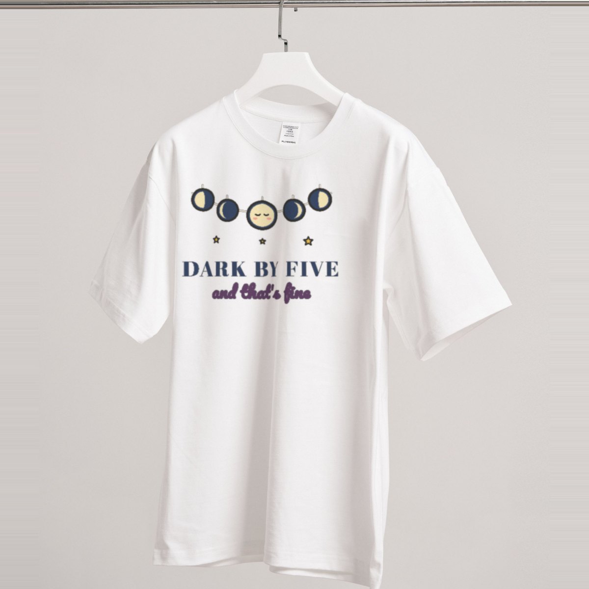 Dark by Five Tee, photo 2