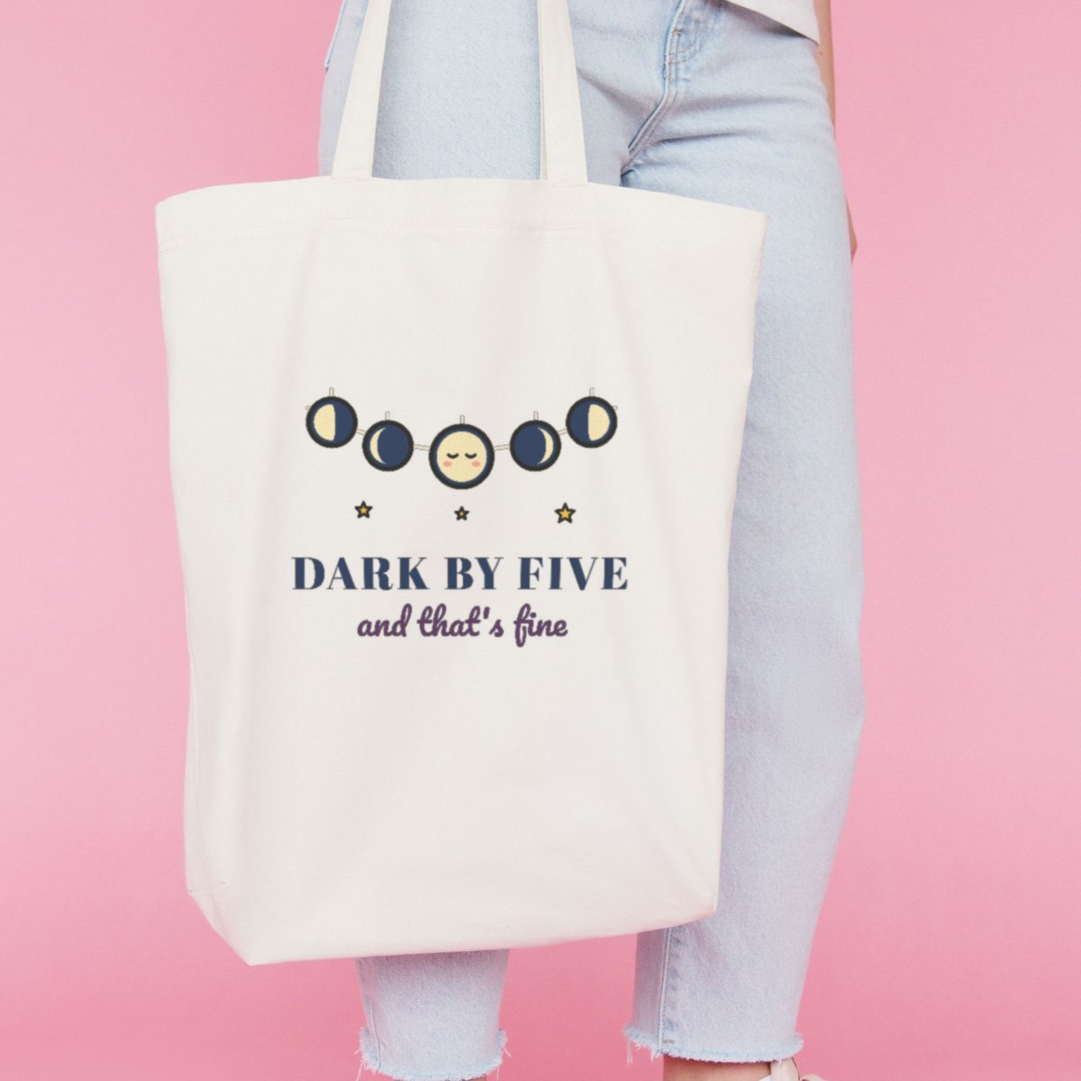 Dark by Five Tote Bag, photo 2