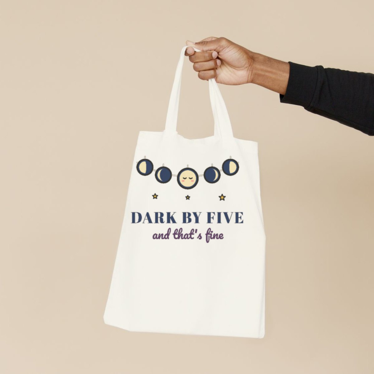 Dark by Five Tote Bag, photo 3