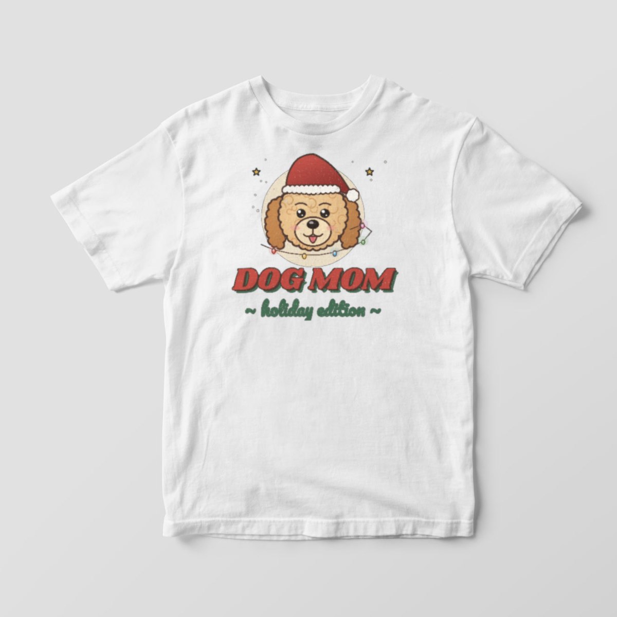 Dog Mom, Holiday Edition Tee, photo 3