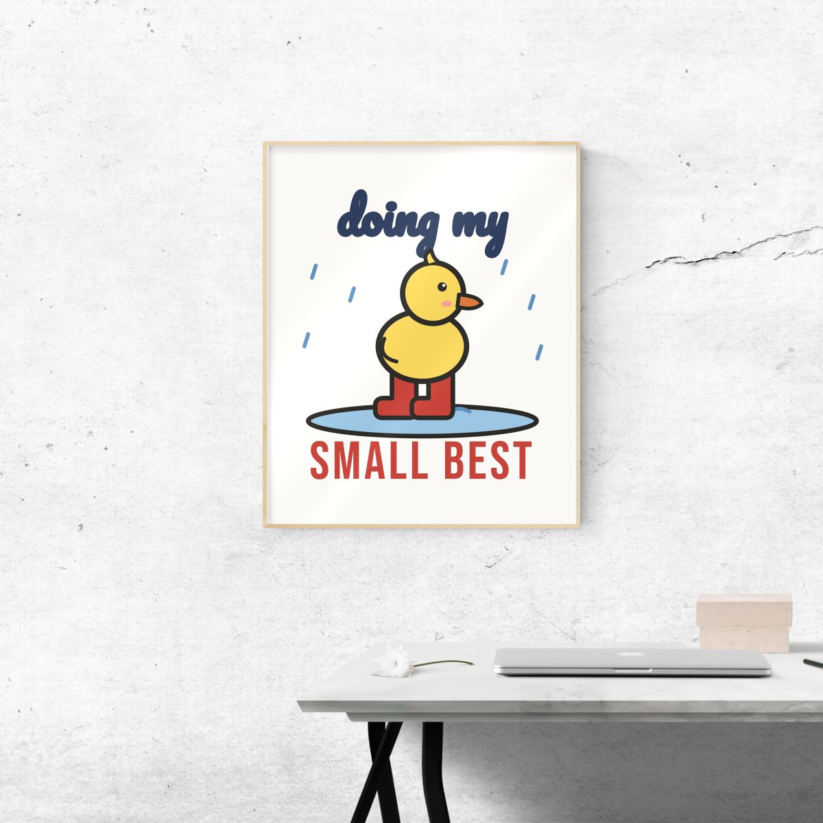 Doing My Small Best Art Print, photo 2