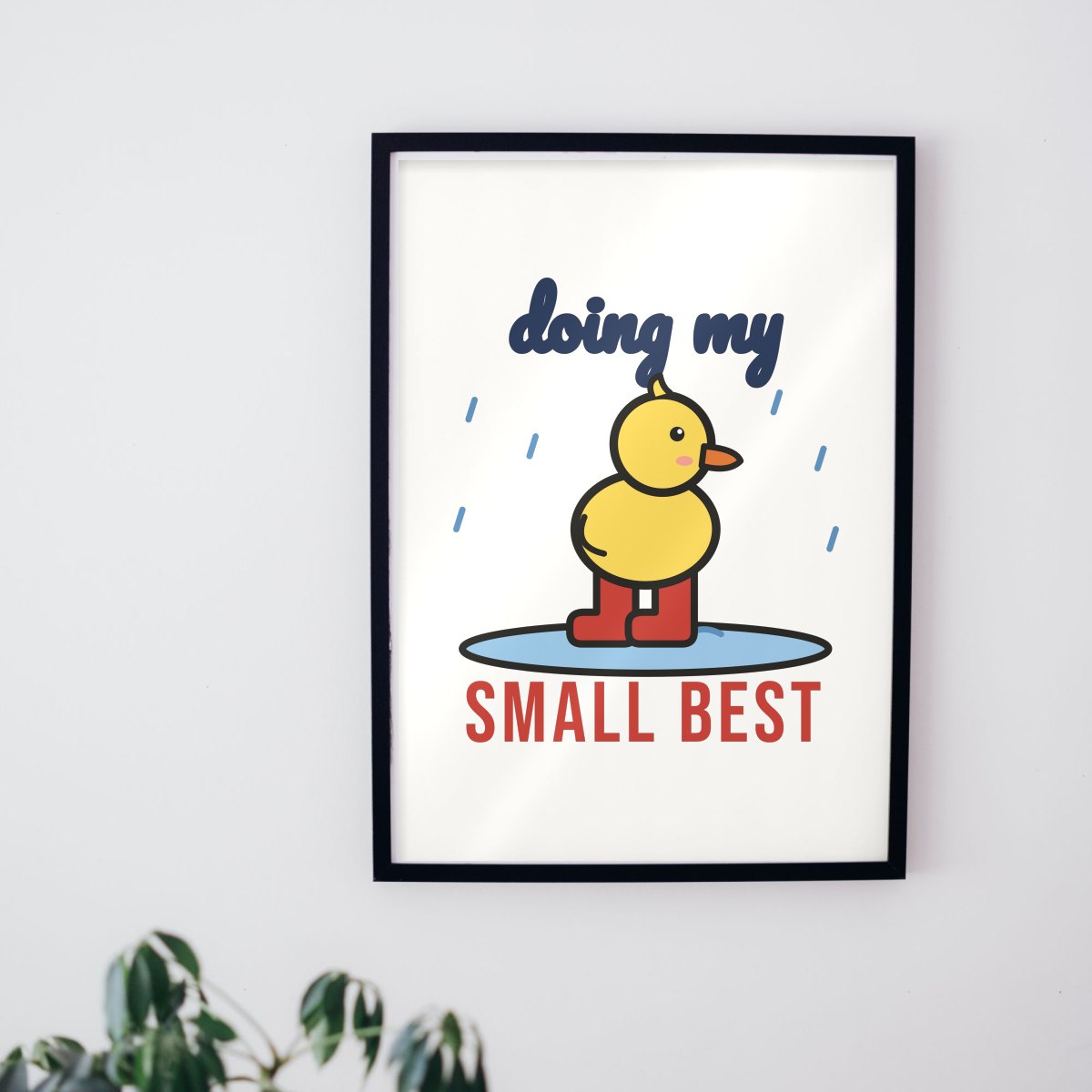 Doing My Small Best Art Print, photo 3