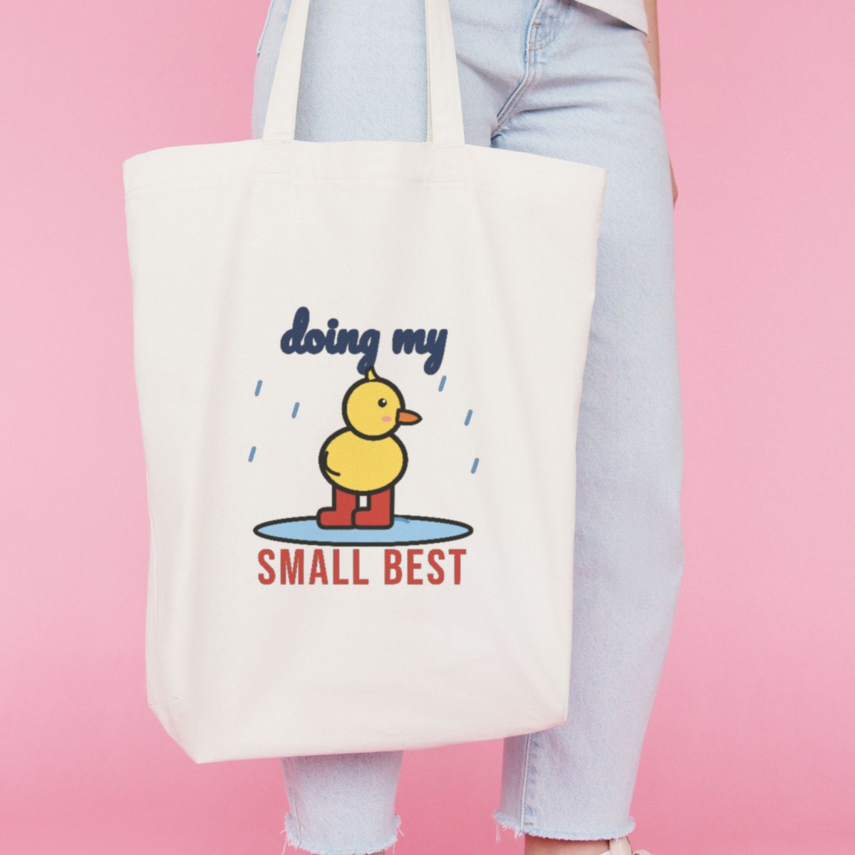 Doing My Small Best Tote Bag, photo 2