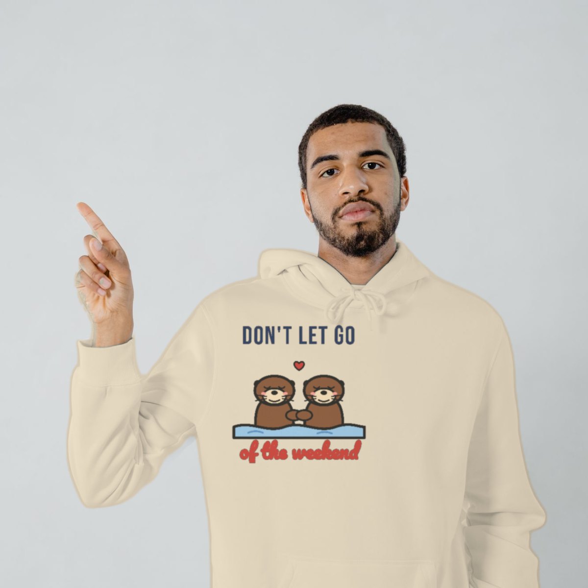 Don't Let Go of the Weekend Hoodie in sand