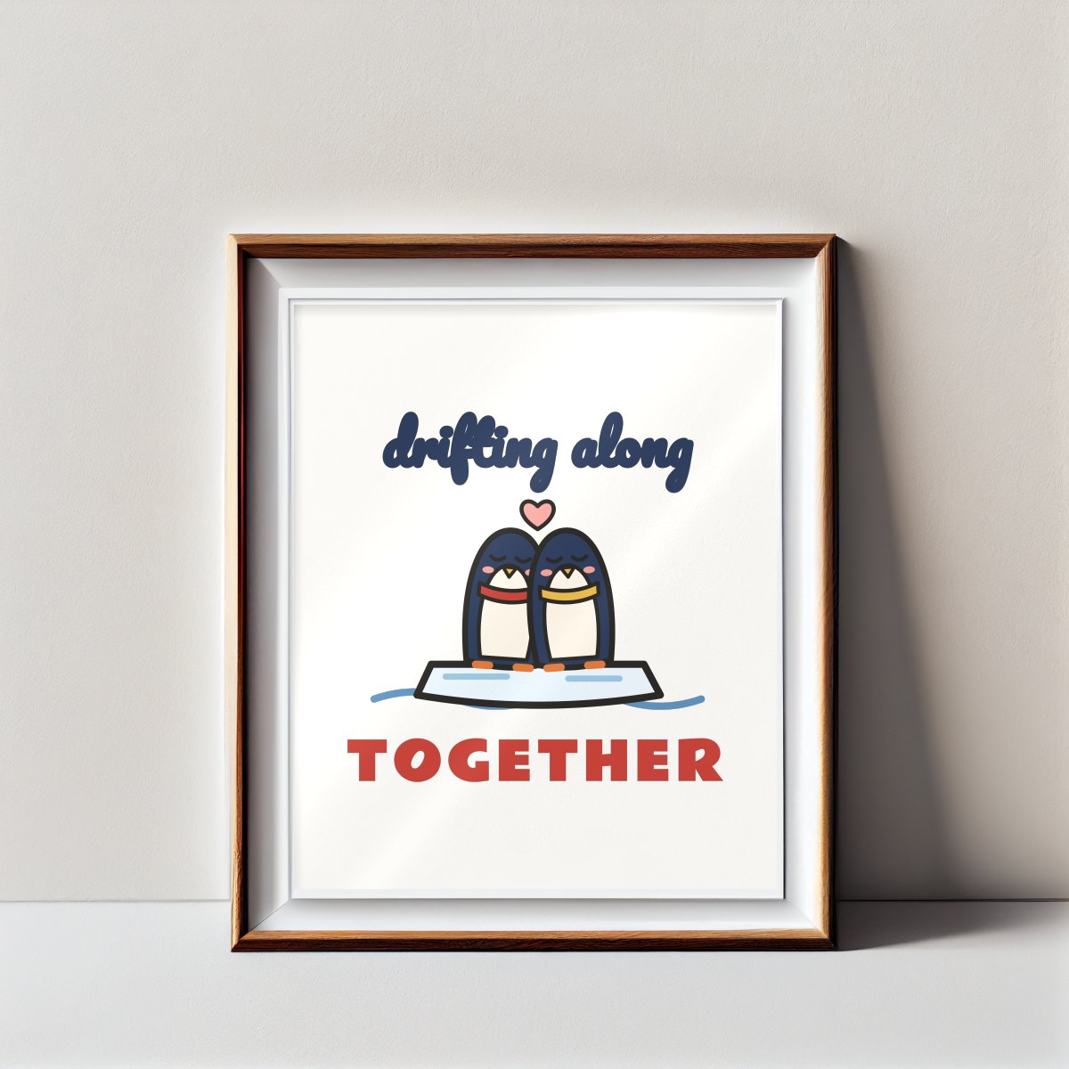 Drifting Along, Together Art Print, photo 2