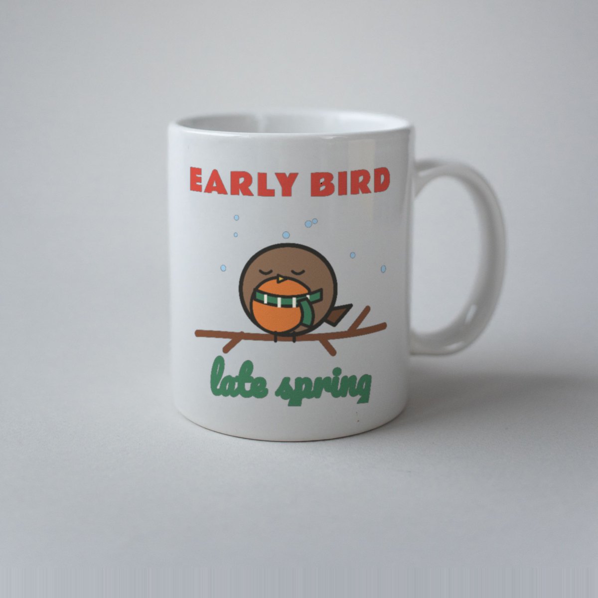 Early Bird, Late Spring Mug, photo 2