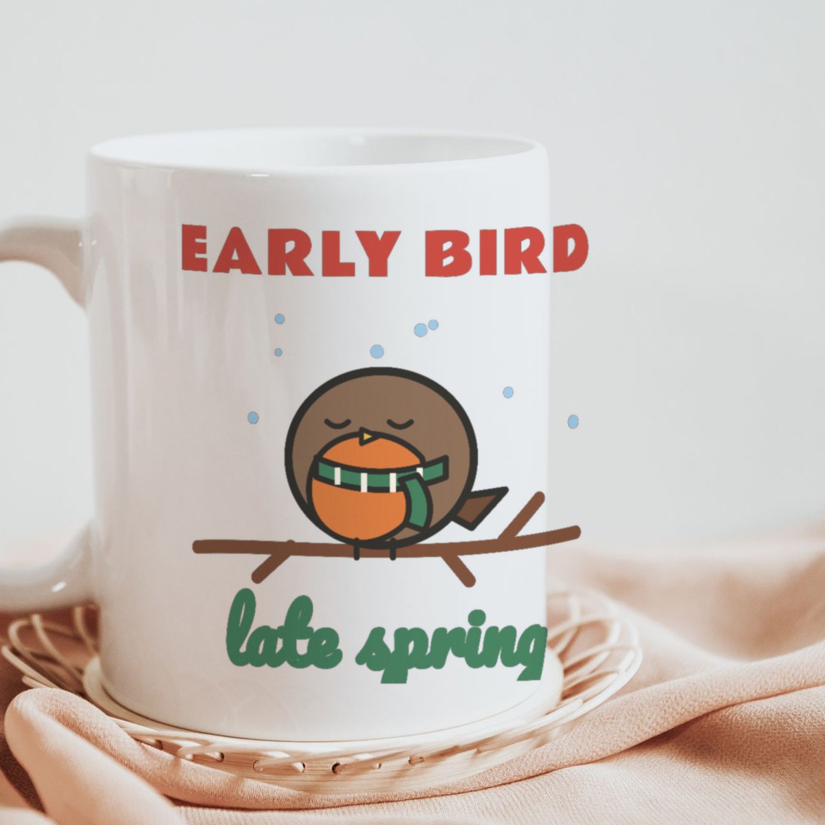 Early Bird, Late Spring Mug, photo 3