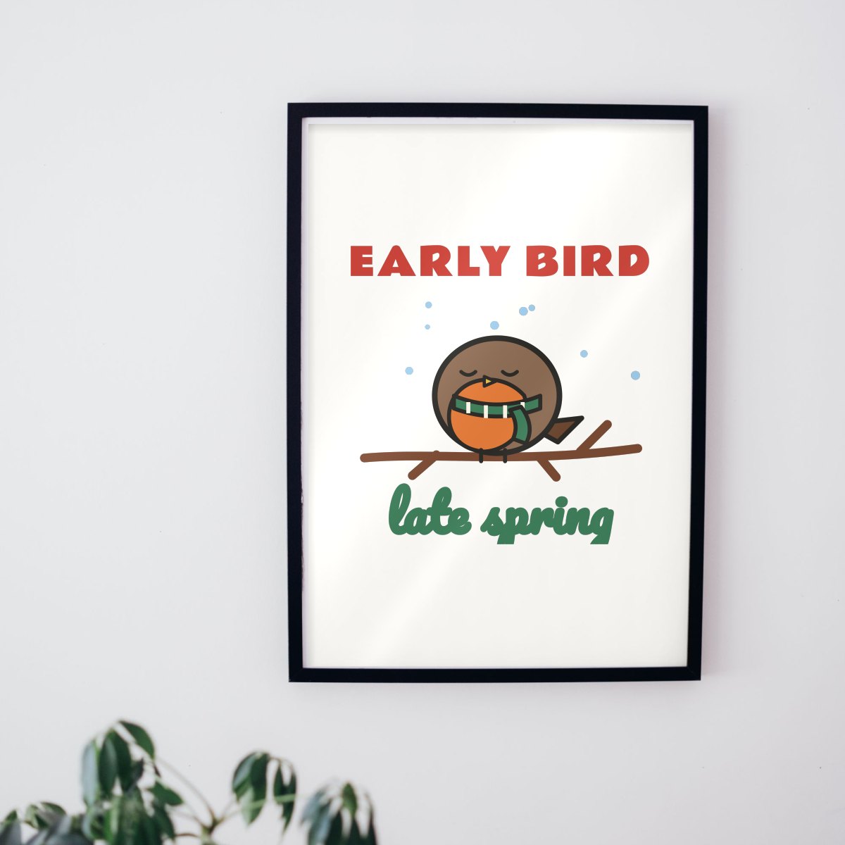 Early Bird, Late Spring Art Print, photo 2