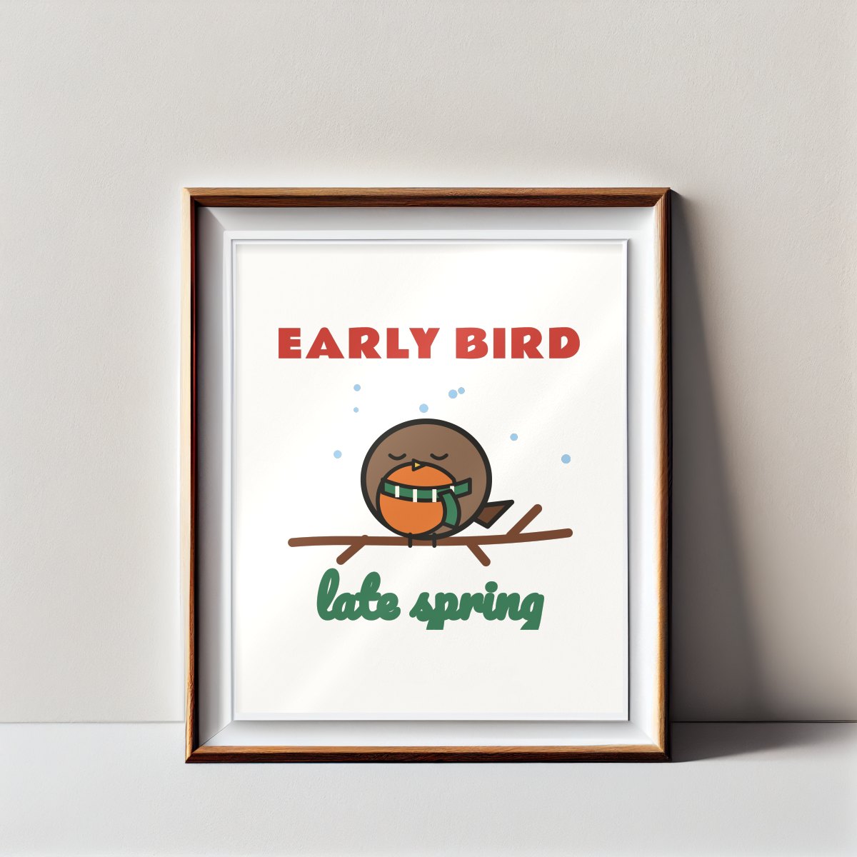Early Bird, Late Spring Art Print, photo 3