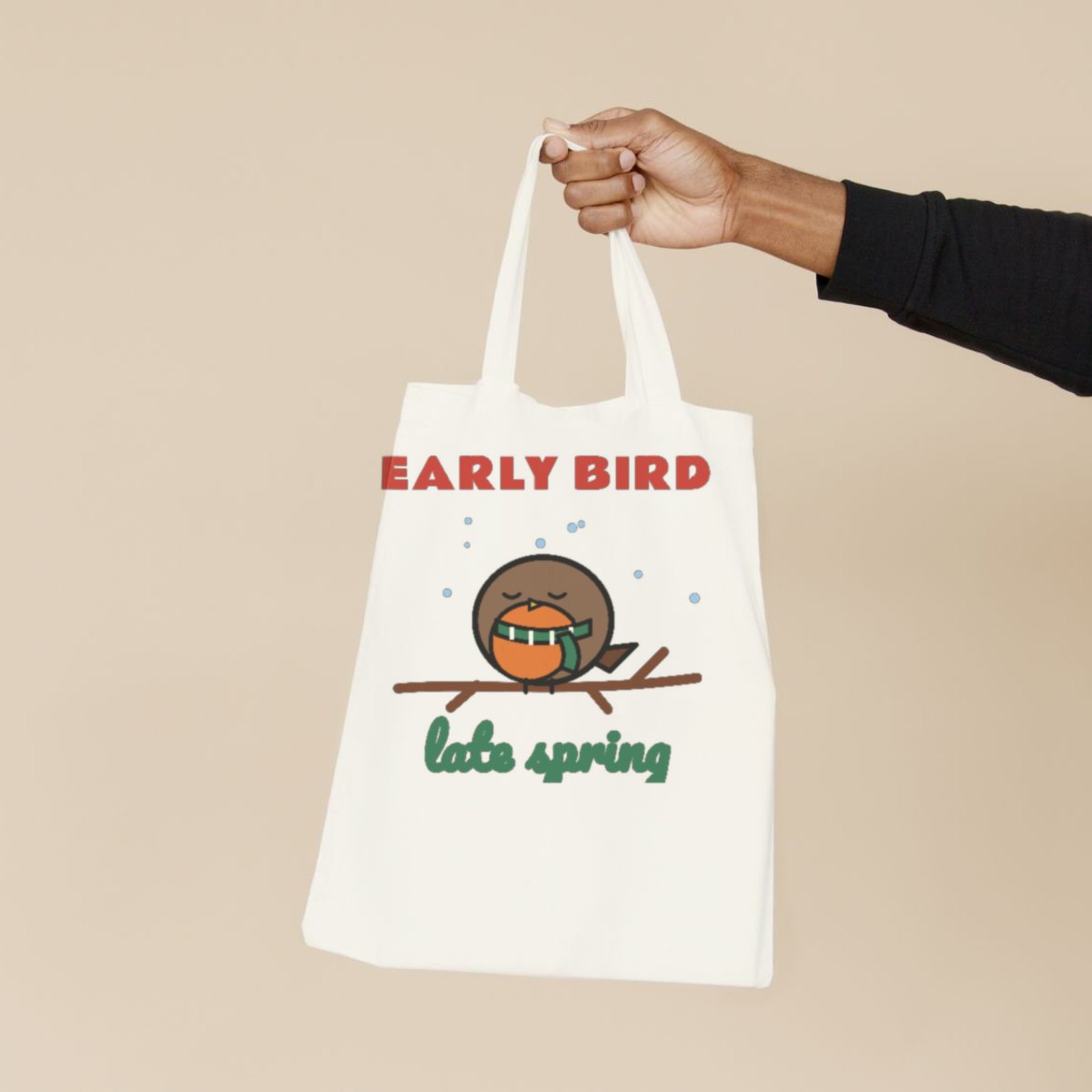 Early Bird, Late Spring Tote Bag, photo 2