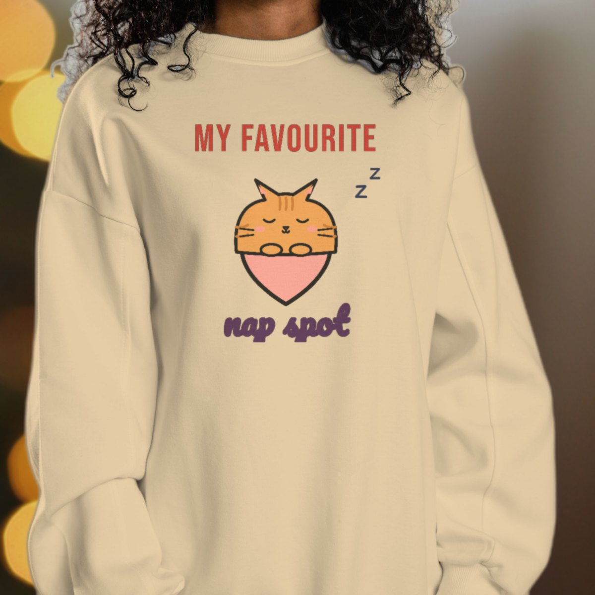My Favourite Nap Spot Sweatshirt, photo 2
