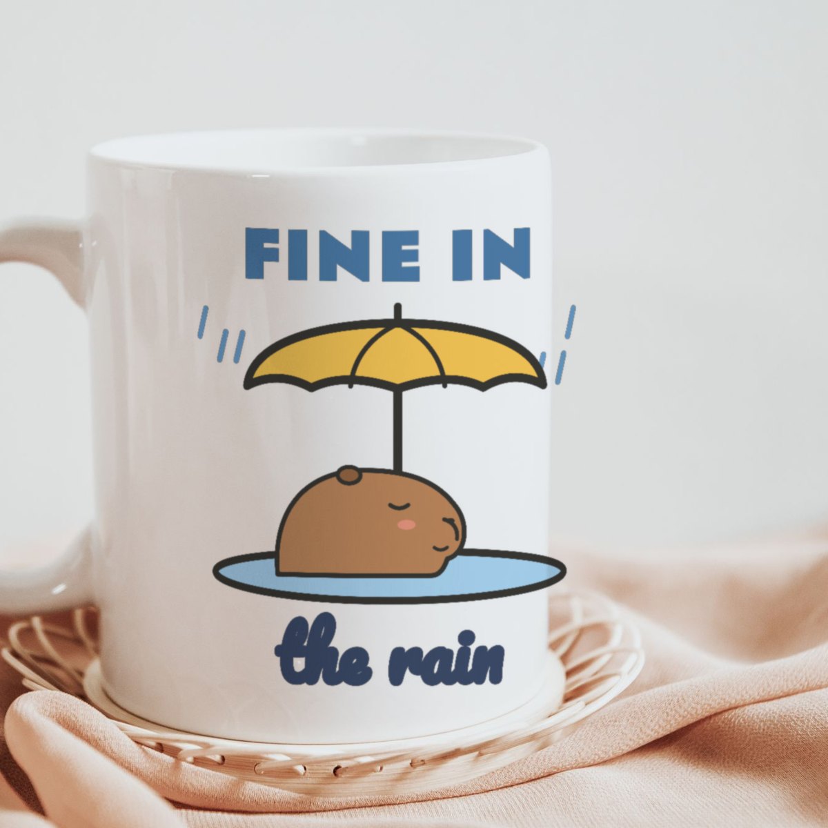 Fine in the Rain Mug, photo 2