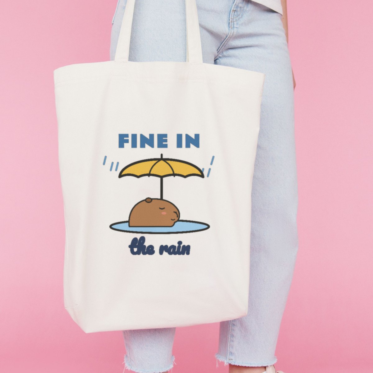 Fine in the Rain Tote Bag, photo 3