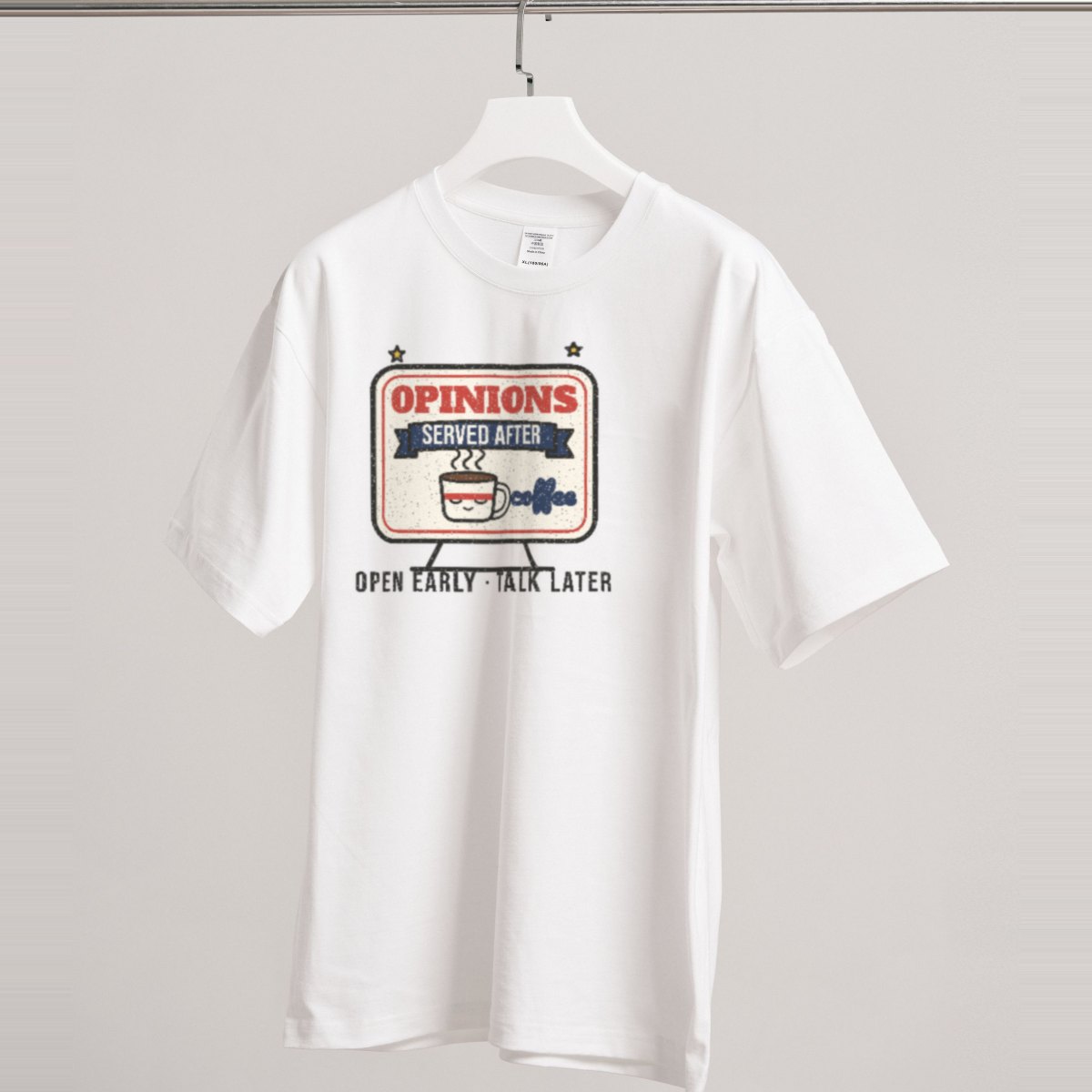 Opinions Served After Coffee Tee, photo 2
