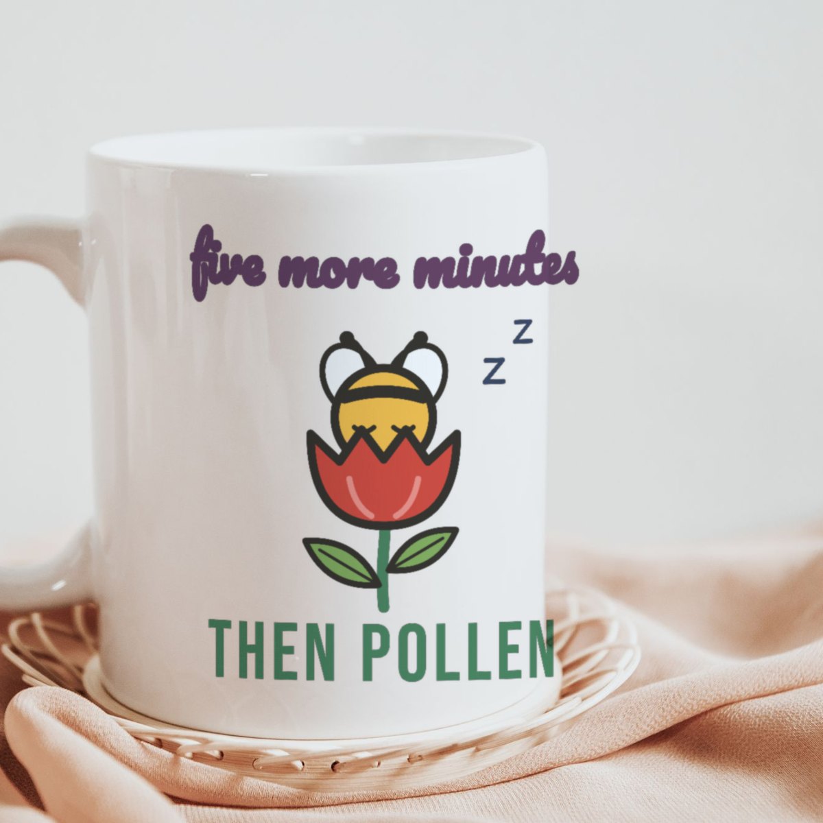 Five More Minutes, Then Pollen Mug, photo 2