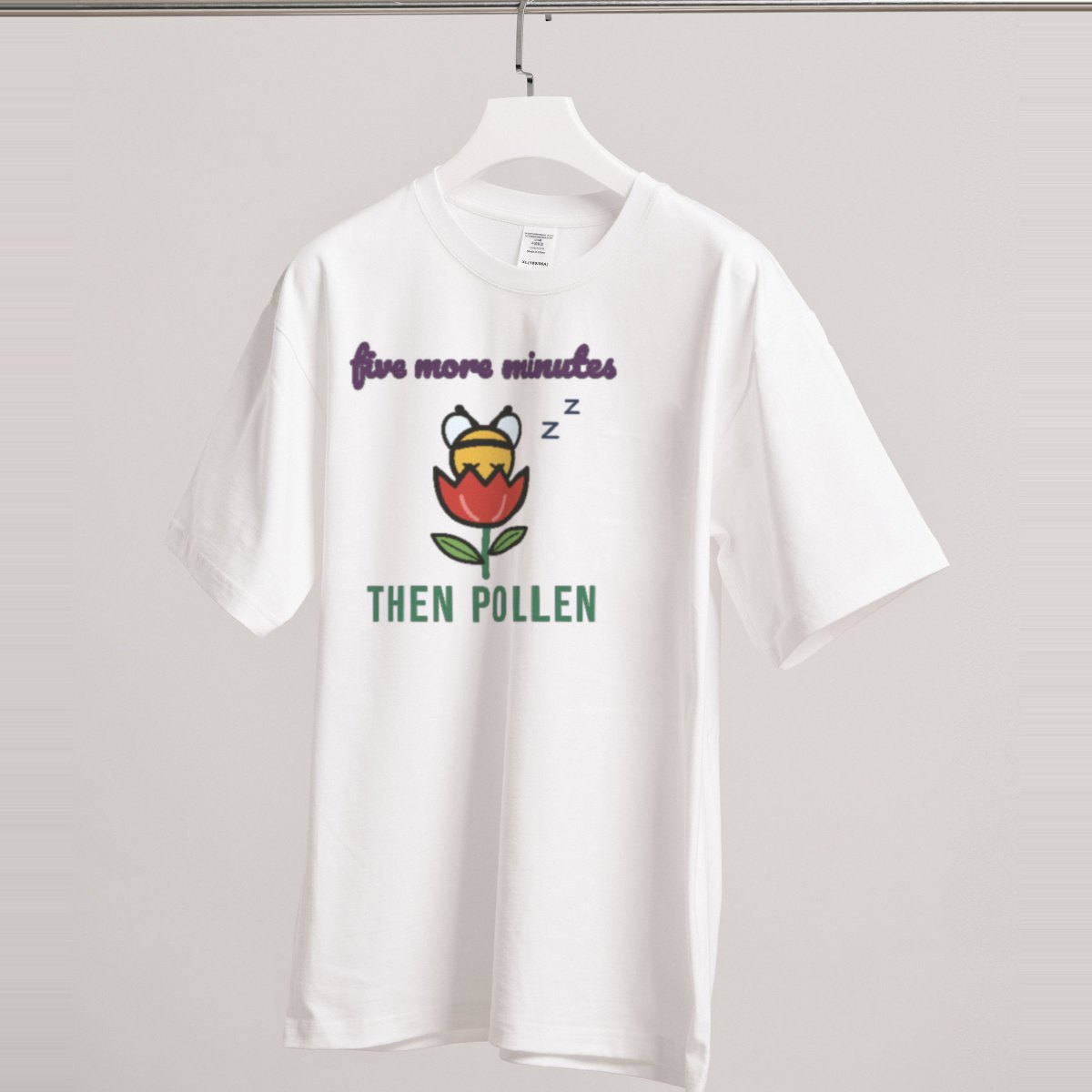 Five More Minutes, Then Pollen Tee, photo 4