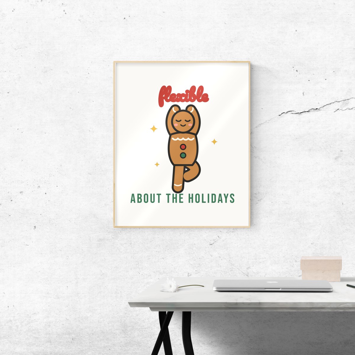 Flexible About the Holidays Art Print, photo 3