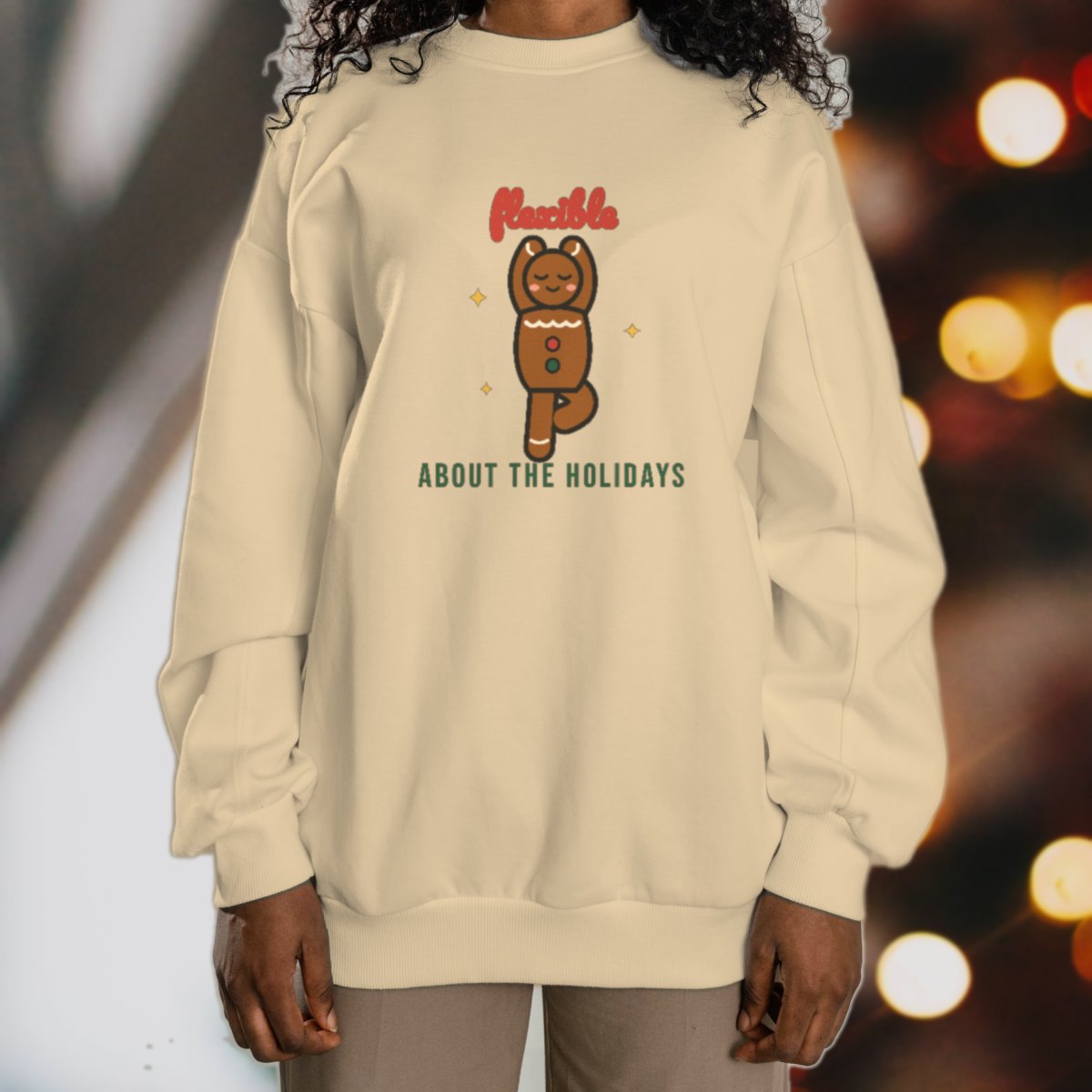 Flexible About the Holidays Sweatshirt, photo 4