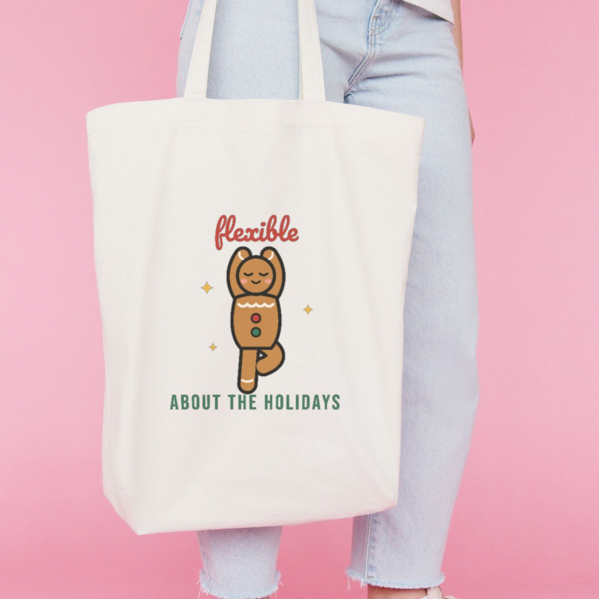 Flexible About the Holidays Tote Bag, photo 3