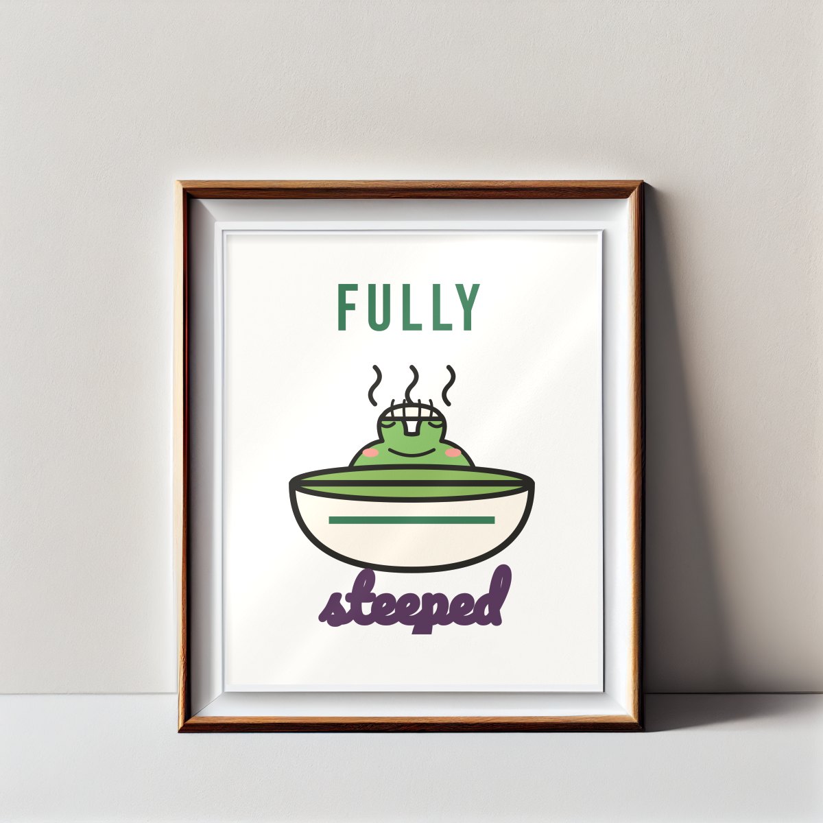 Fully Steeped Art Print, photo 2